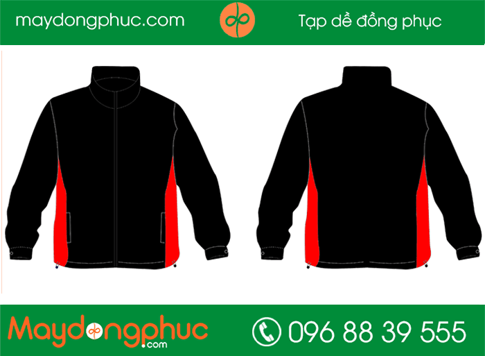 May áo gió cửa hàng Honda | May ao gio dong phuc