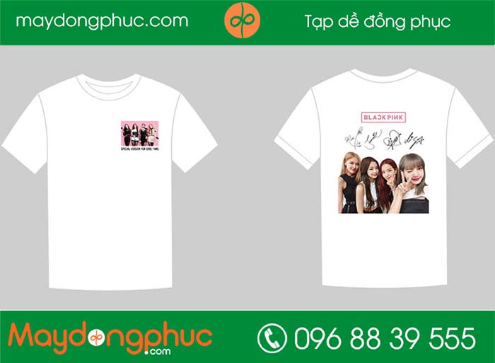 May áo lớp A1 Blackpink | May ao phong dong phuc