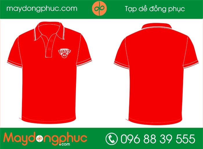 May áo lớp A2 neverforget | May ao phong dong phuc