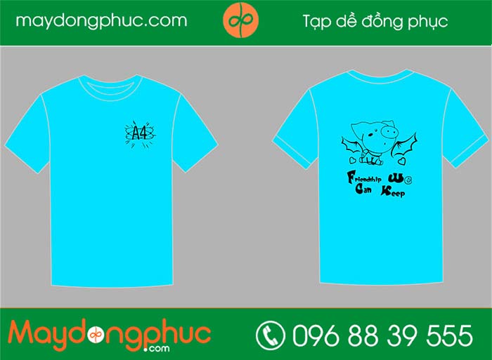 May áo lớp A4 | May ao phong dong phuc