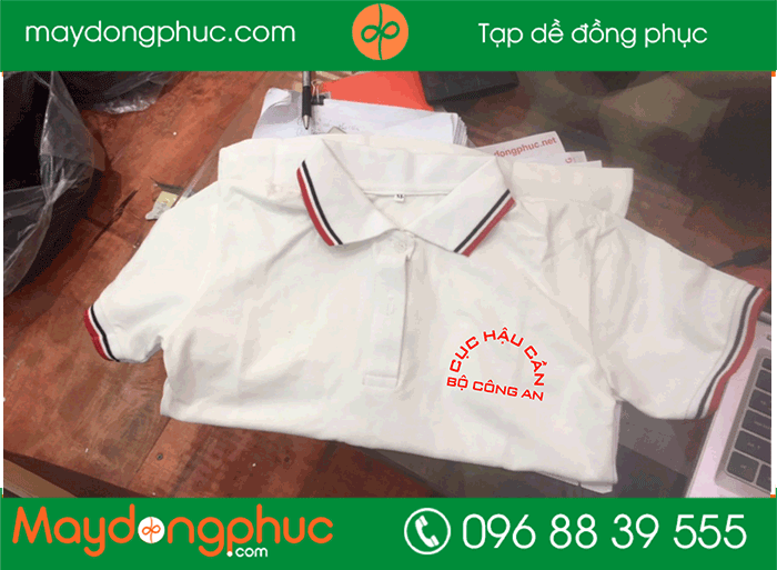 May áo phông Cục Hậu Cần Bộ Công An | IMay ao phong dong phuc