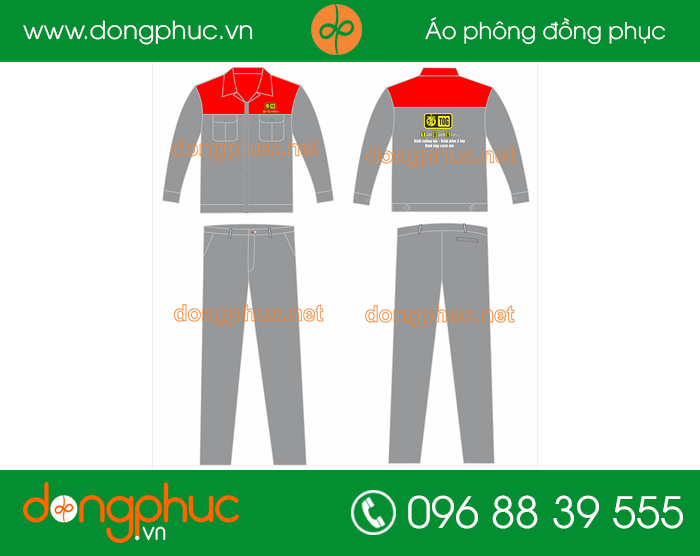 May đồng phục bảo hộ Tâm Oanh Glass | May dong phuc bao ho