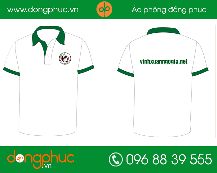 May đồng phục công ty Vinhxuanngogia | May dong phuc nha hang