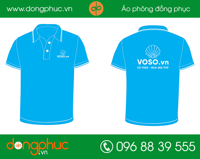 May đồng phục công ty Voso | May dong phuc nha hang