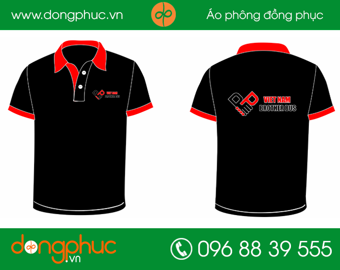 May đồng phục Việt Nam Brother Bus RP | May dong phuc nha hang