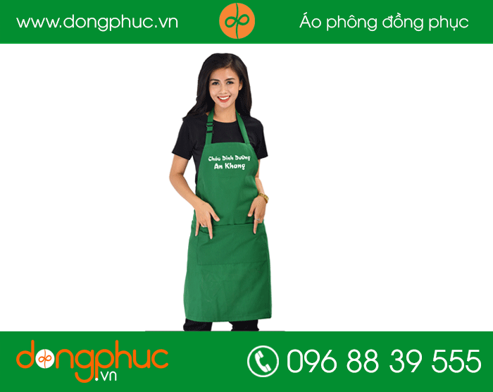 May tạp dề cháo dinh dưỡng An Khang | In tap de