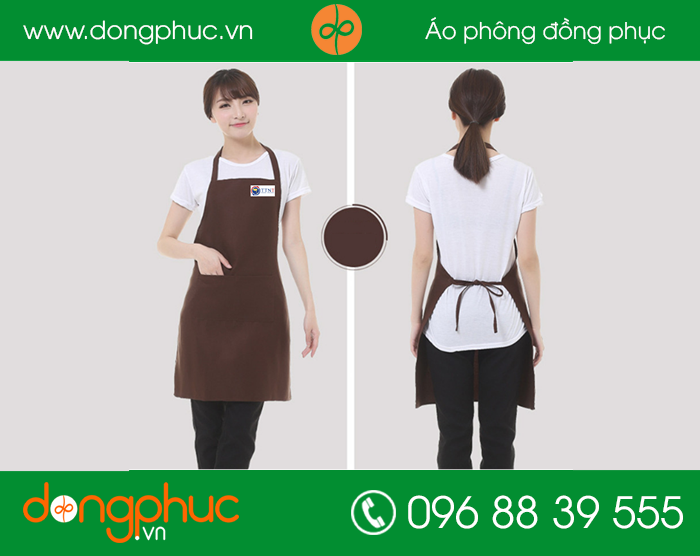 May tạp dề công ty TTNT | May tap de