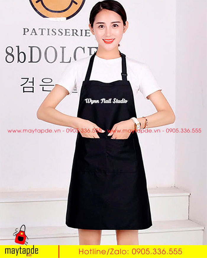 May tạp dề Wynn Nail Studio | May  Tap de dong phuc