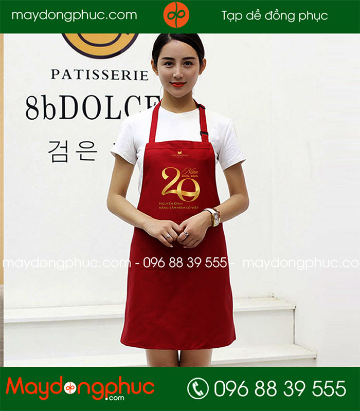 In tạp dề Nguyên Đình Catering 20 năm 2005-2025 | Tap de dong phuc
