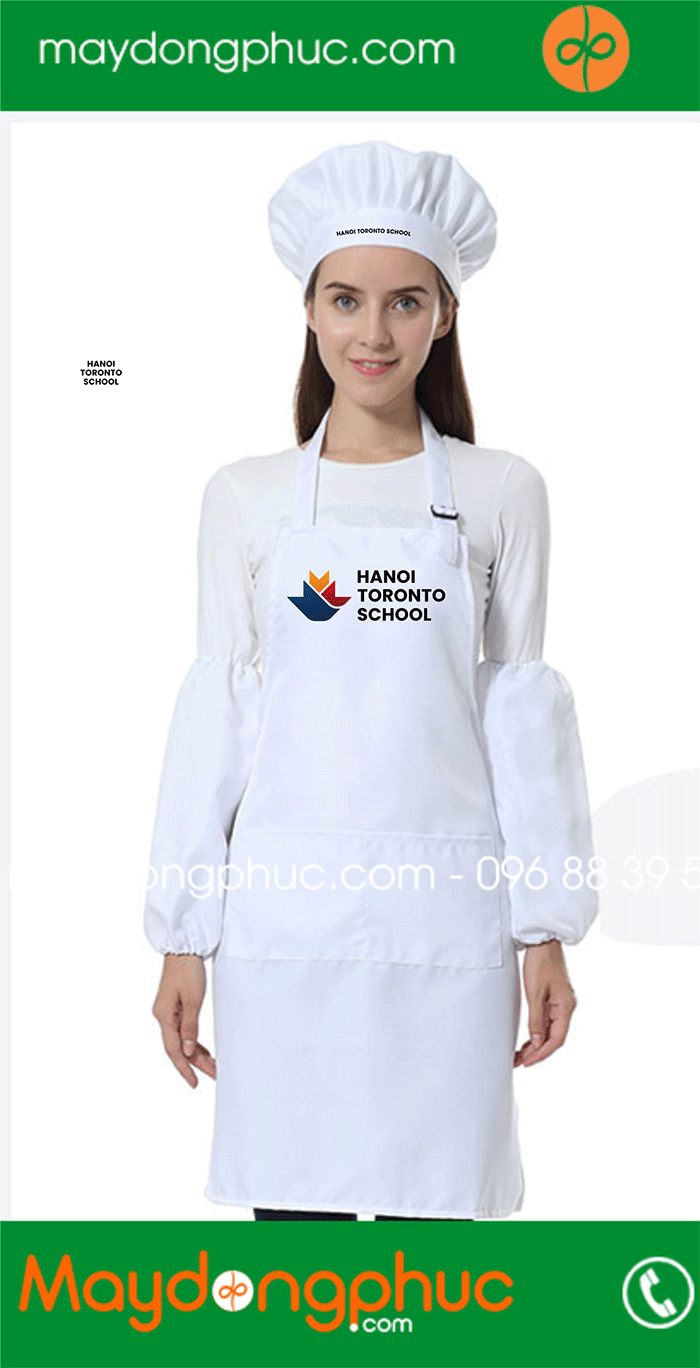 May tạp dề Hanoi Toronto School | May tap de dong phuc