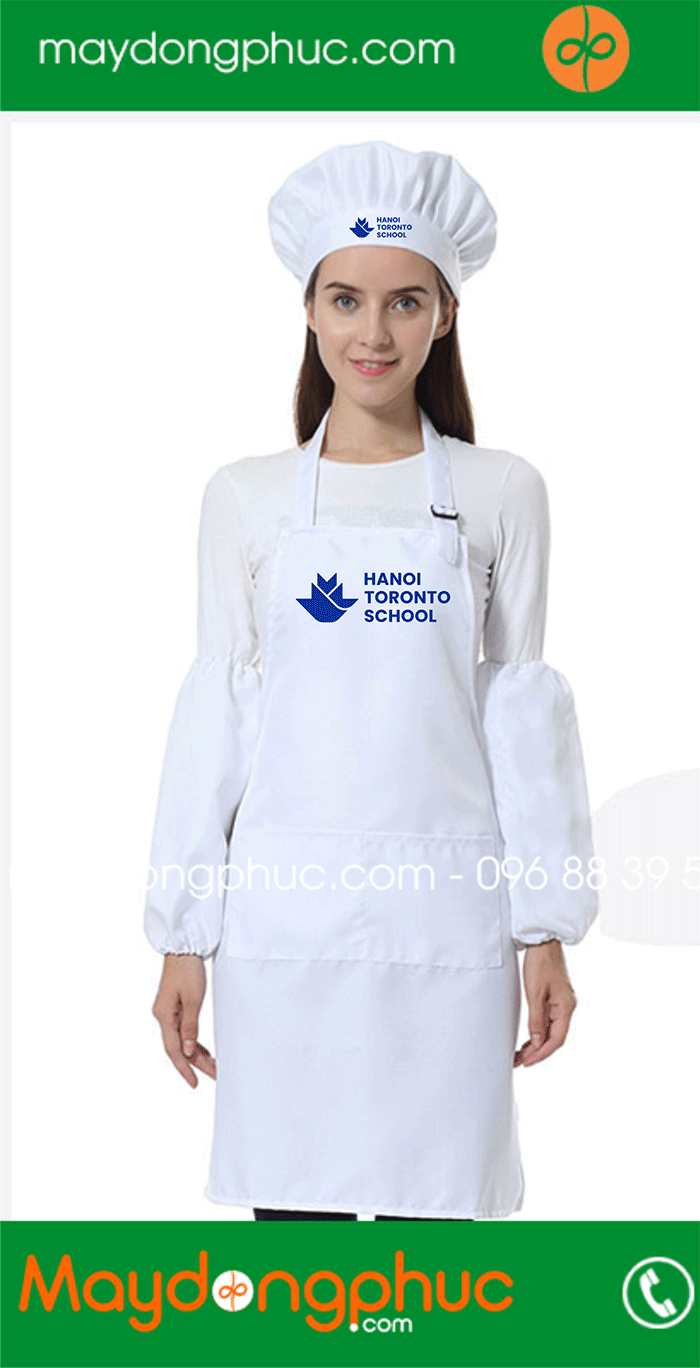 May tạp dề Hanoi Toronto School | May tap de dong phuc