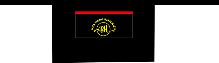 May tạp dề Nhà hàng Bình Hiền | May tap de dong phuc