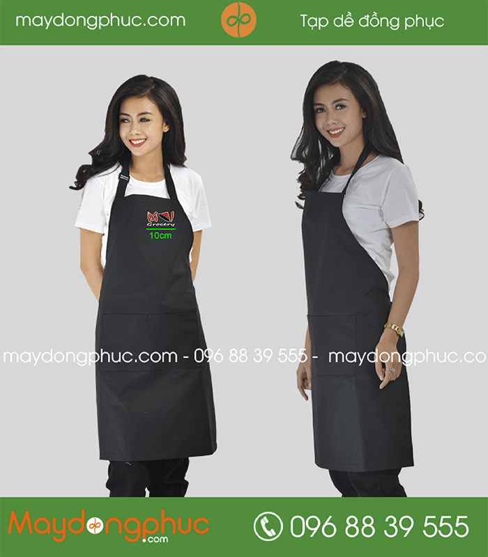 May tạp dề Quán Mai Grocery | May tap de dong phuc