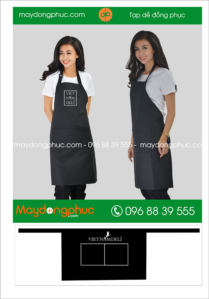 May tạp dề Viet Nam Deli | May tap de dong phuc