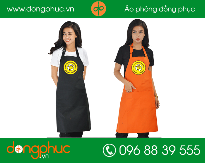 May tạp dề quán Cháo dinh dưỡng hay ăn | May tap de
