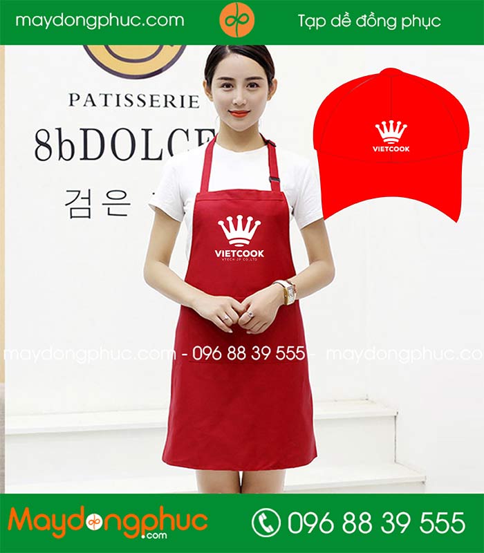 May tạp dề Công ty Vietcook | May tap de dong phuc
