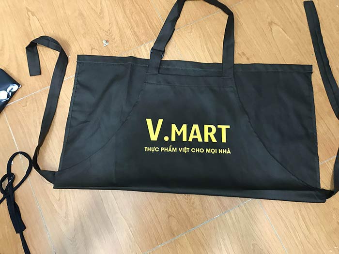 May tạp dề Cửa hàng V.Mart | May tap de dong phuc