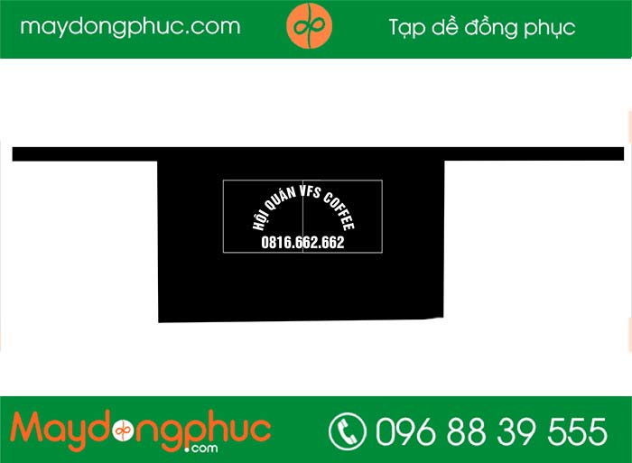 May tạp dề Hội quán VFS coffee | May tap de dong phuc