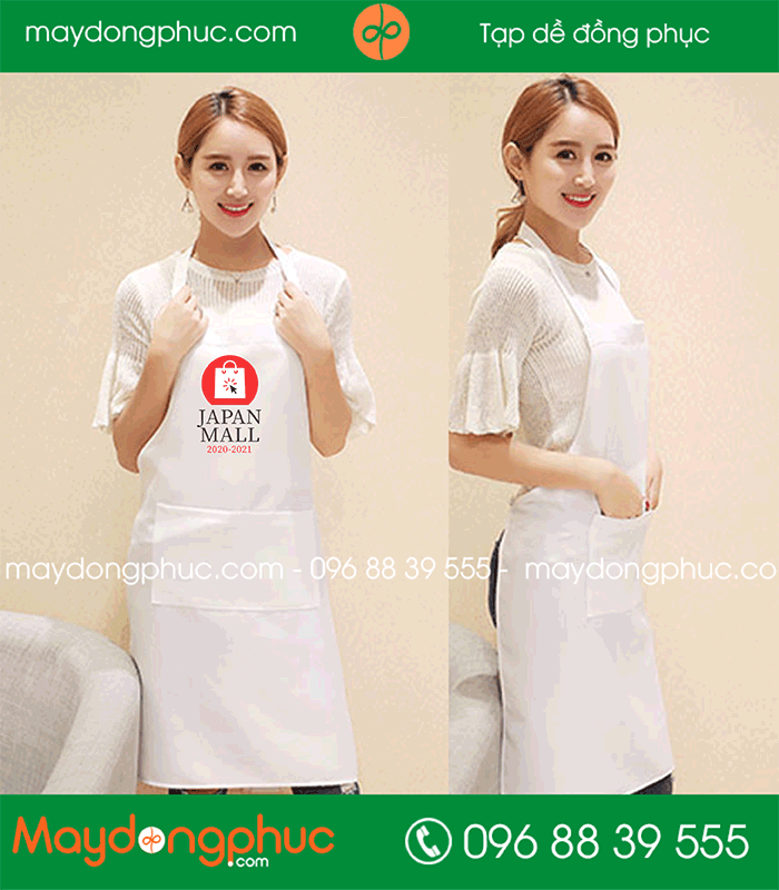 May tạp dề Quán Japan Mall | May tap de dong phuc