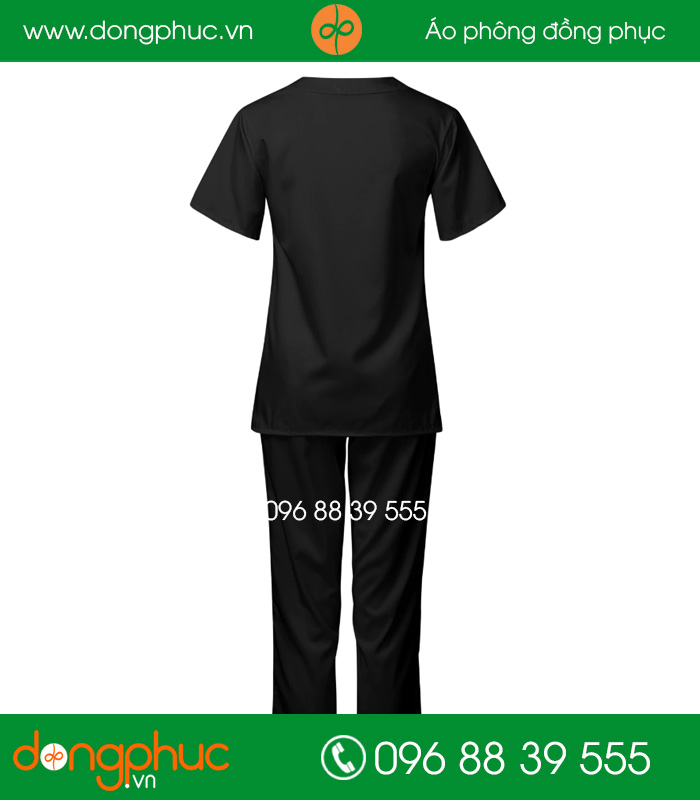 đồng phục y tá - Bác sĩ màu đen