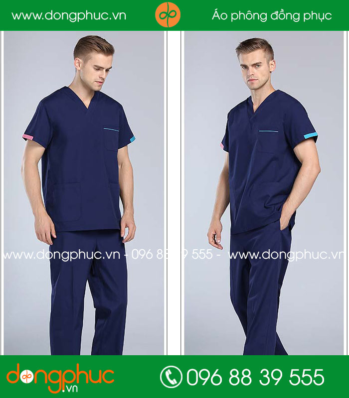 Đồng phục y tá  màu tím than